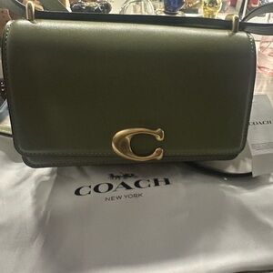 Coach Bandit Crossbody Bag in Moss Green